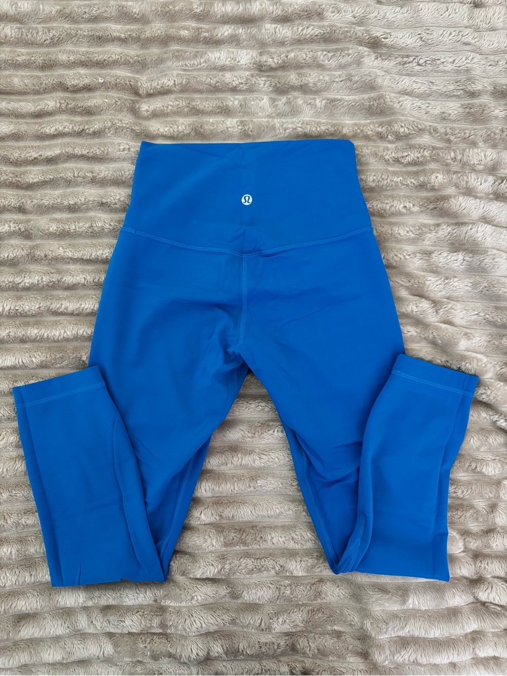 lululemon bright blue Blue High-Waisted Leggings